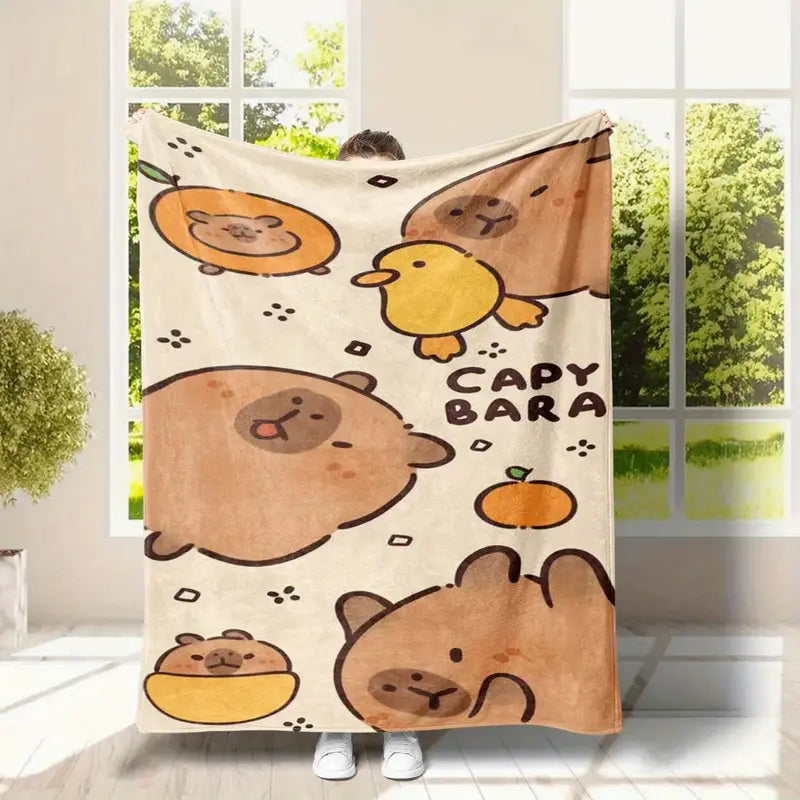 Schattig Capybara & Eendje Dekentje