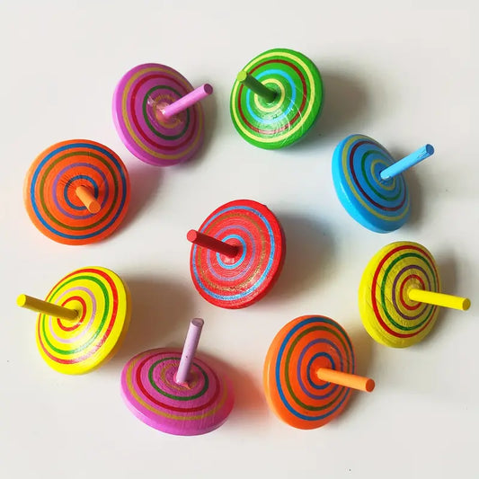 5 stuks houten fidget spinners